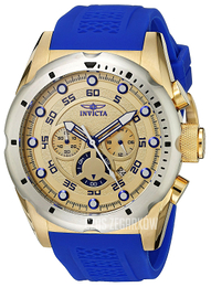 Invicta Speedway Żółte złoto/Guma Ø50 mm 20307