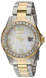Invicta Sea Biały/Stal w odcieniu złota Ø38 mm 20391