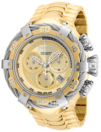 Invicta Bolt Żółte złoto/Stal w odcieniu złota Ø54.5 mm 21359