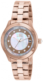 Invicta Wildflower Srebrny/18 karatowe różowe złoto Ø33 mm 21406