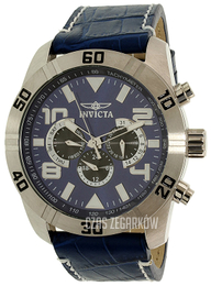Invicta Pro Diver Niebieski/Skóra Ø48 mm 21475