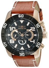 Invicta Pro Diver Czarny/Skóra Ø49 mm 21477