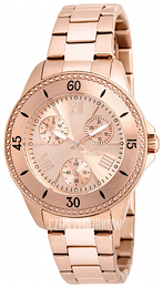 Invicta Angel Różowe złoto/Stal w kolorze różowego złota Ø38 mm 21684