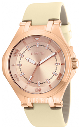 Invicta Wildflower Różowe złoto/Satyna Ø42 mm 21761