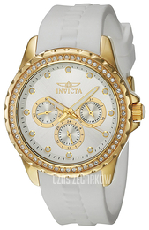 Invicta Angel Srebrny/Guma Ø40 mm 21900