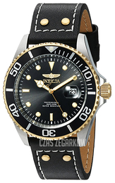 Invicta Pro Diver Czarny/Skóra Ø43 mm 22074