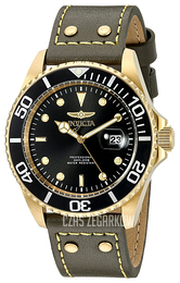 Invicta Pro Diver Czarny/Skóra Ø43 mm 22075