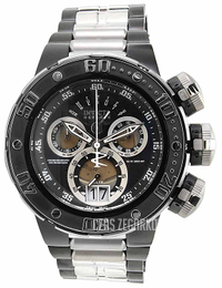 Invicta Reserve Czarny/Stal Ø52 mm 22173
