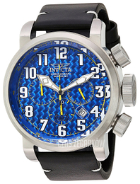 Invicta Aviator Niebieski/Skóra Ø52 mm 22262