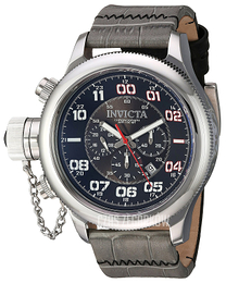 Invicta Russian Diver Czarny/Skóra Ø54 mm 22287