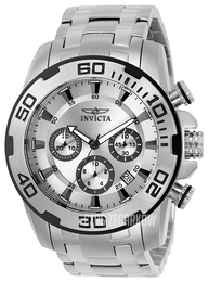 Invicta Pro Diver Srebrny/Stal Ø50 mm 22317