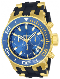 Invicta Subaqua Niebieski/Stal w odcieniu złota Ø52 mm 22366