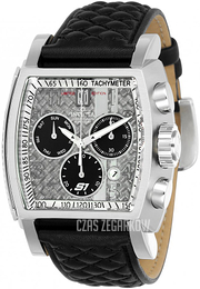 Invicta Jason Taylor Srebrny/Skóra 22380