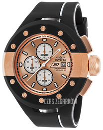 Invicta S1 Różowe złoto/Guma Ø52 mm 22439