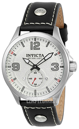 Invicta Aviator Biały/Skóra Ø44 mm 22527
