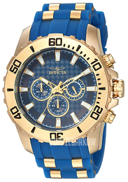 Invicta Pro Diver Niebieski/Stal w odcieniu złota Ø50 mm 22556