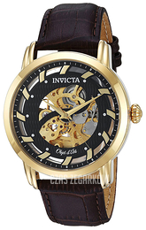 Invicta Czarny/Skóra Ø44 mm 22634