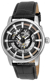 Invicta Czarny/Skóra Ø42 mm 22641