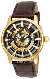 Invicta Czarny/Skóra Ø42 mm 22642