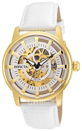 Invicta Biały/Skóra Ø42 mm 22643