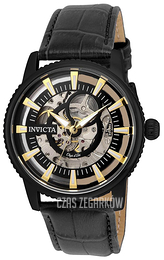 Invicta Czarny/Skóra Ø42 mm 22645