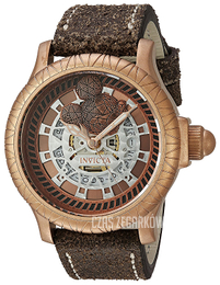 Invicta Różowe złoto/Skóra Ø46 mm 22741
