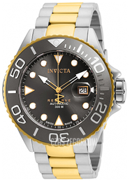 Invicta Reserve Szary/Stal w odcieniu złota Ø52 mm 22855
