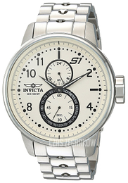Invicta S1 Kremowy/Stal Ø49 mm 23058