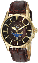 Invicta Vintage Brązowy/Skóra Ø43 mm 23129