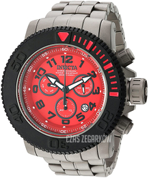 Invicta Sea Hunter Czerwony/Tytan Ø58 mm 23144