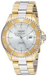 Invicta Pro Diver Srebrny/Stal w odcieniu złota Ø43 mm 23225
