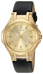 Invicta Gabrielle Union Żółte złoto/Satyna Ø33 mm 23256