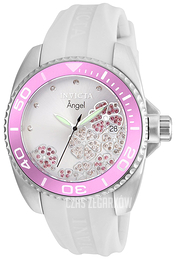 Invicta Angel Srebrny/Guma Ø43 mm 23486