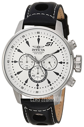 Invicta S1 Srebrny/Skóra Ø47 mm 23599