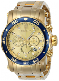 Invicta Pro Diver Żółte złoto/Stal w odcieniu złota Ø48 mm 23669