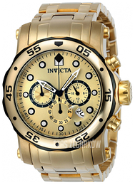 Invicta Pro Diver Żółte złoto/Stal w odcieniu złota Ø48 mm 23670
