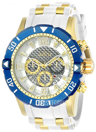 Invicta Pro Diver Srebrny/Stal w odcieniu złota Ø50 mm 23706