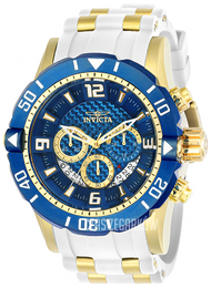 Invicta Pro Diver Niebieski/Stal w odcieniu złota Ø50 mm 23707