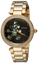 Invicta Czarny/Stal w odcieniu złota Ø38 mm 23789