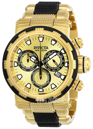 Invicta Specialty Żółte złoto/Guma Ø46 mm 23978