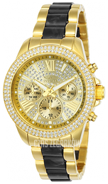 Invicta Angel Żółte złoto/Stal Ø38 mm 24125