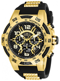 Invicta Speedway Czarny/Stal w odcieniu złota Ø51 mm 24233
