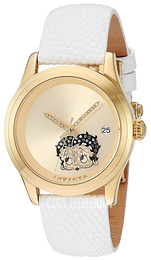 Invicta Żółte złoto/Skóra Ø38 mm 24495