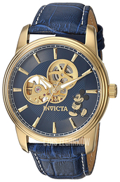 Invicta Niebieski/Skóra Ø44 mm 24501