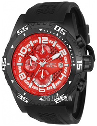 Invicta Pro Diver Czerwony/Guma Ø51 mm 24715