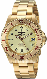 Invicta Pro Diver Szampański/Stal w odcieniu złota Ø40 mm 24762