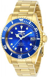 Invicta Pro Diver Niebieski/Stal w odcieniu złota Ø40 mm 24763