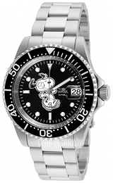 Invicta Czarny/Stal Ø40 mm 24782