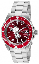 Invicta Other Czerwony/Stal Ø40 mm 24784