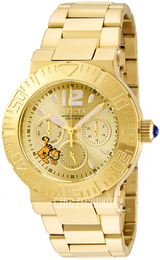 Invicta Character Collection Żółte złoto/Stal w odcieniu złota Ø40 mm 24871